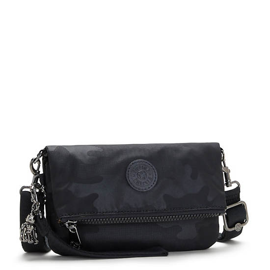 Sacs Crossbody Kipling Lynne 3-in-1 Convertible Noir Camouflage | FR 2028BE